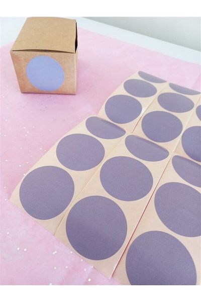 anka design Sticker Coated (5 Cm) 25 Pieces