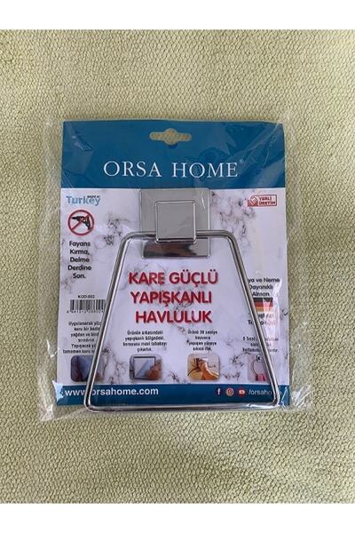 ORSA Havluluk Kare Çelik Krom Kaplama