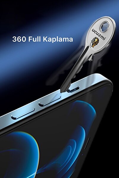 ucuzmi Iphone 12pro 360 Full Body Tam Yüzey Arka Çerçeve Kaplama Koruyucu Unb...