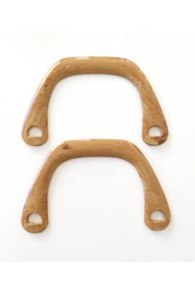 angel çanta aksesuar مقبض حقيبة بلاستيكية من الخيزران B22