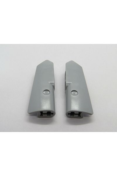 LEGO Original Accessory Moc Custom Technic Small Thin Panel Light Gray Right and Left 2 Pieces to Send