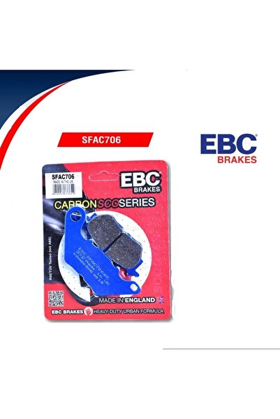 EBC Yamaha X-max 300 Abs Arka Fren Balatası Sfac706 Karbon Balata