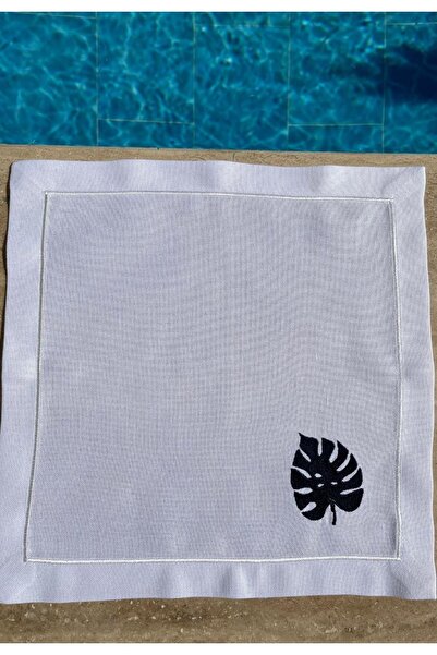 Klas Home Decor ورقة نسيج بيكو مطرزة منديل الكتان في عين الشر