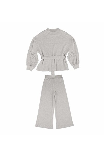 best kids Girl's Gray Knitwear Set