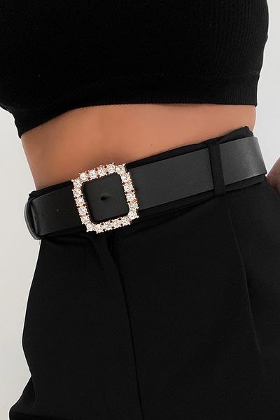 Cool & Sexy Brâu de piatră neagră pentru femei BE670