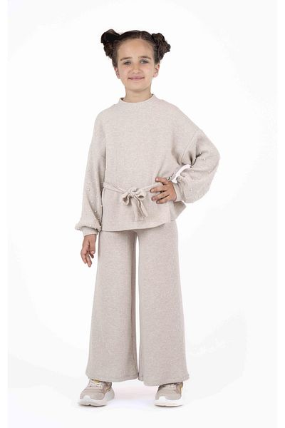 best kids Girl's Beige Knitwear Set