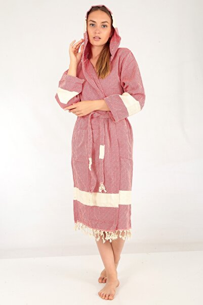 Buldan Concept Celena Loincloth Bathrobe Red