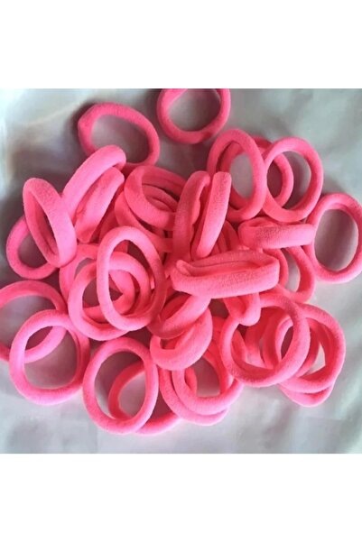 MutluBiDünya Lily 30 Adet Neon Pembe Havlu Toka Çocuk Ve Yetişkin Tokası Çap ...