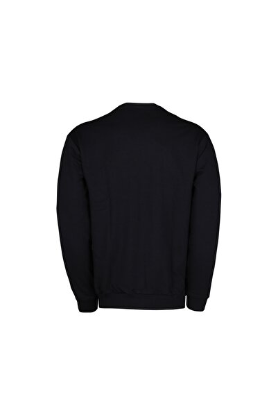 lumberjack M Sn75 Basic Sweatshirt Siyah Erkek Günlük Sweatshirts 100003019 Siyah