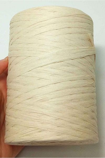 angel çanta aksesuar Light Straw Color Raffia Rope (Number 7)