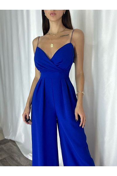 Blue best sale ladies jumpsuit