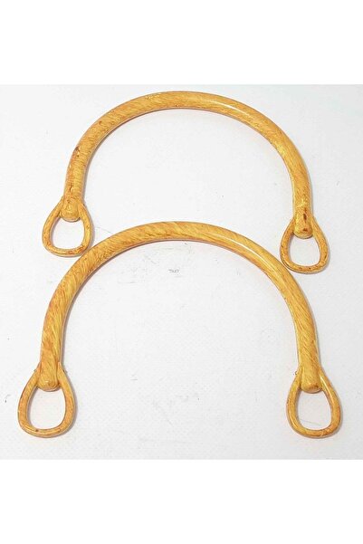 angel çanta aksesuar مقبض حقيبة بلاستيكية من الخيزران