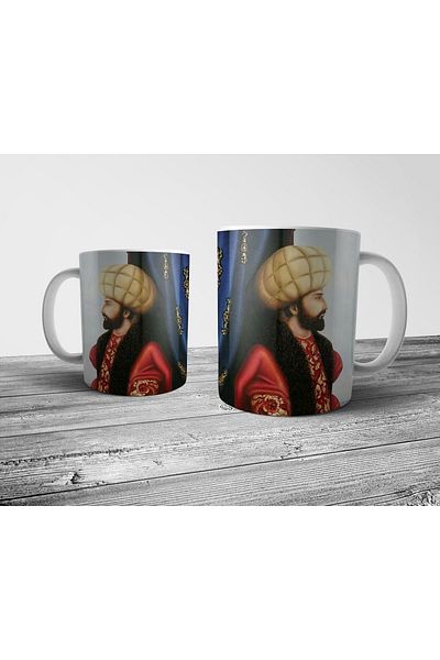 Pixxa Fatih Sultan Mehmet Mug Cup Model 2
