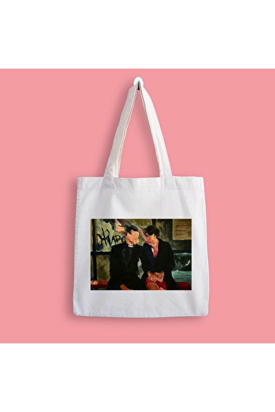 designedfy Geantă din pânză imprimată Fleabag