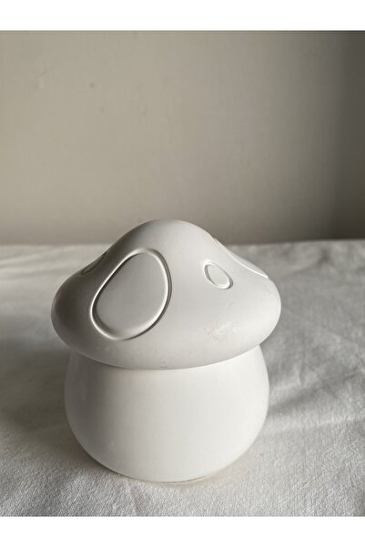 lıghts of candle handmade & 2020 Mantar Şekilli Beton Mumluk