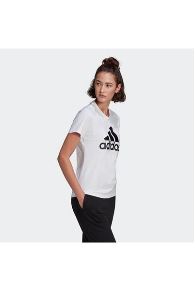 adidas Women's White T-shirt - W Bl Tee, GL0649
