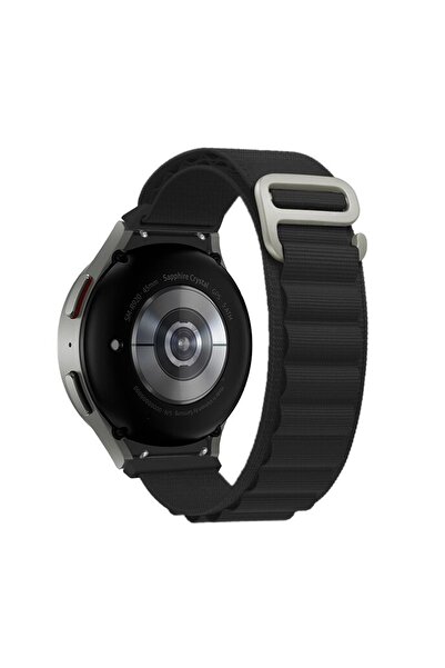 Microsonic Samsung Gear S3 Frontier Kordon Alpine Loop Siyah