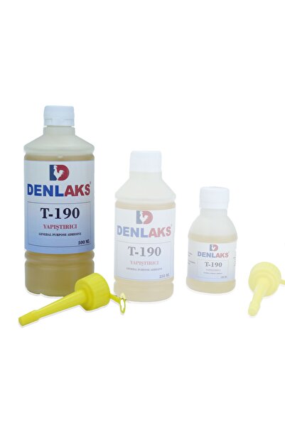Denlaks Yapıştırıcı - T190 - 500 ml - Deri Hobi