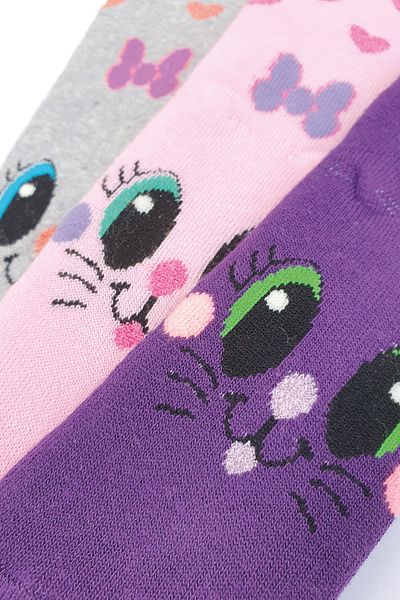 MEM SOCKS 3-Piece Anti-Slip Towel Children's Socks