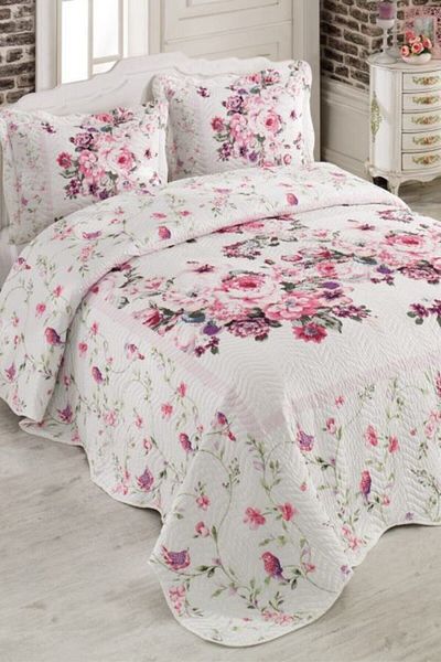 Örtüm Birdy Quilted Bedspread - Double