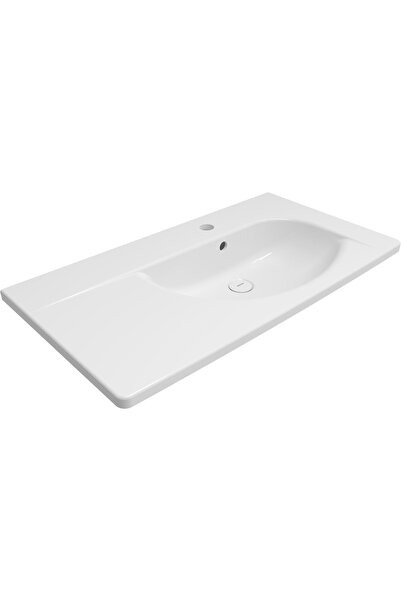 Bocchi 1020-001-0126 Taormina Arch Etajerli Lavabo 86 Cm Beyaz