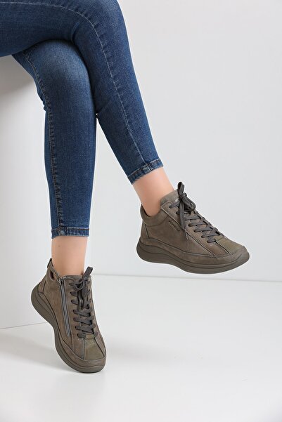 Forelli Ortopedik Taban Comfort Hakiki Deri Kadın Bot 27954