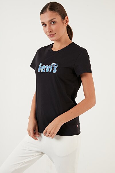 Levi's % 100 Pamuk Regular Fit Bisiklet Yaka T Shirt T Shirt A2086