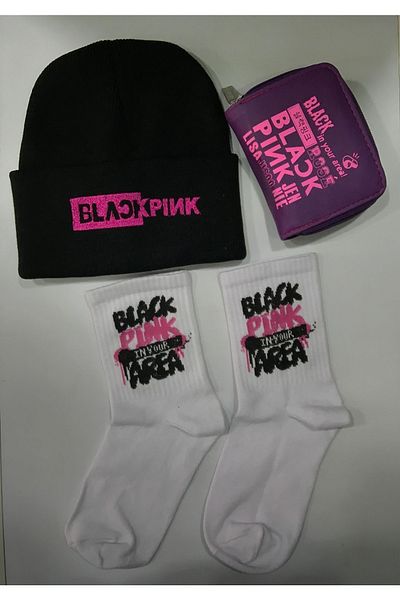 GC GÖKHAN CLUB Șosete portofel Blackpink Beret