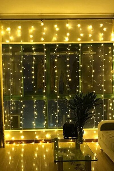Happyland 3x3 Metre 8 Fonksiyonlu Animasyonlu Eklenebilir Günışığı Perde Led Işık