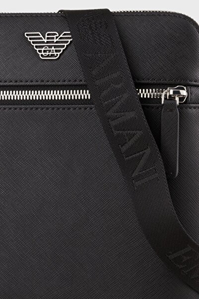 Emporio Armani Logolu Fermuarlı Ayarlanabilir Omuz Askılı Çanta Erkek Çanta Y4m185 Y138e 81072