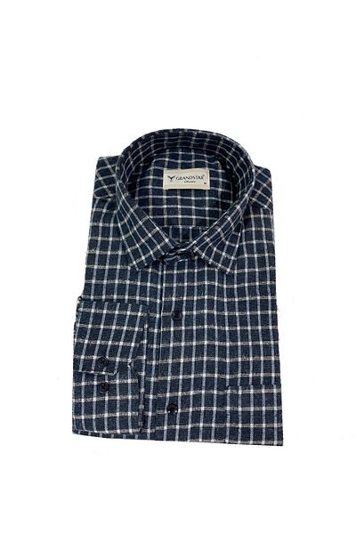 dcn giyim 1985 Grandstar Classic Cut Wool Shirt-gsy2022