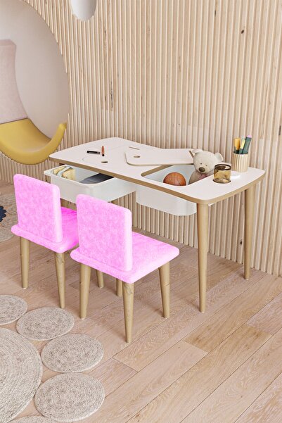 Fahrettin Küçük Montessori Çocuk Masası Oyun Masası Aktivite Masası Çalışma M...