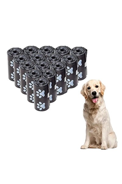 İNDİRİM PRO 12 Rulo Köpek Kaka Poşeti Kedi Köpek Kaka Torbası Evcil Hayvan Dışkı Torbası 180 Parça Poşet