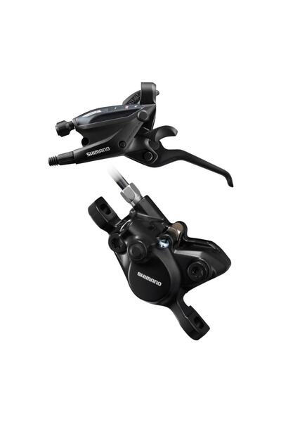 Shimano Altus St-ef505(3l),br-mt200(f) Ön Disk Fren Seti Siyah