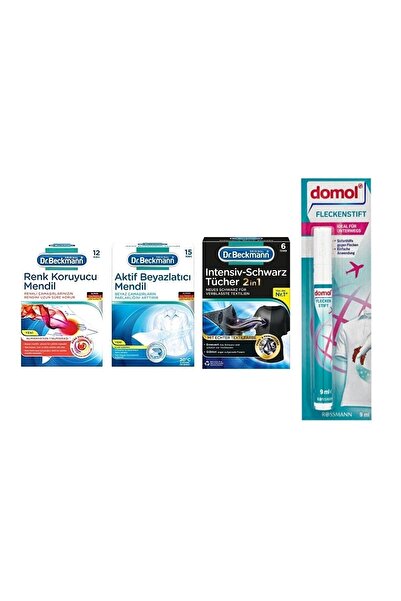 Dr.Beckmann Çamaşır Mendili Seti Renkliler, Beyazlar Ve Siyahlar Için + Domol...