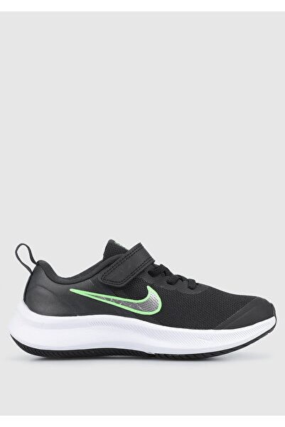 Nike Star Runner 3 Siyah Çocuk Spor Ayakkabı Da2777-006