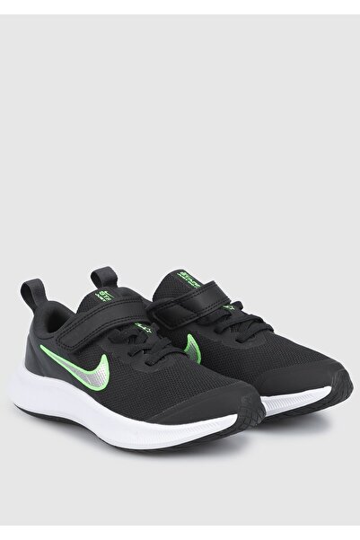 Nike Star Runner 3 Siyah Çocuk Spor Ayakkabı Da2777-006
