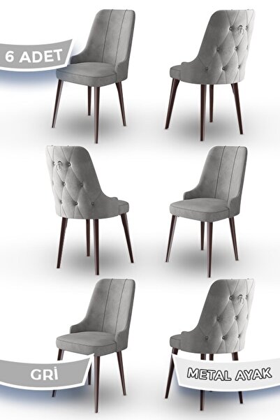 Canisa Newa Serisi, 1.sınıf Babyface Kumaş Kahve Metal Ayaklı Gümüş Halkalı, ...