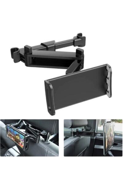 Asfal Araç Içi Koltuk Arkası Telefon Ve Tablet Tutucu Ayarlanabilir Uzayabilen Portatif