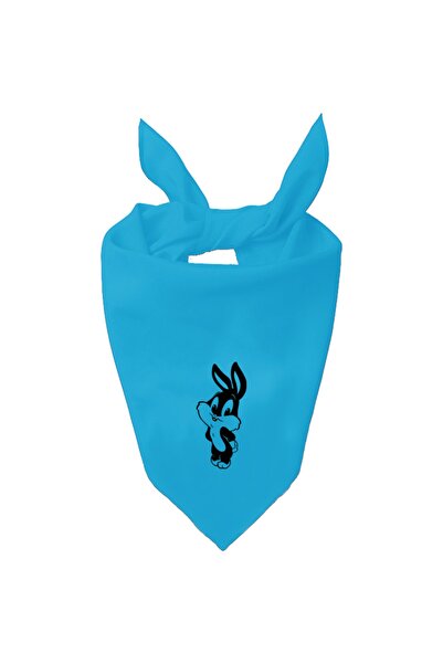 Tasarım Trend Квадратний милий кролик дизайн одноколірний шарф