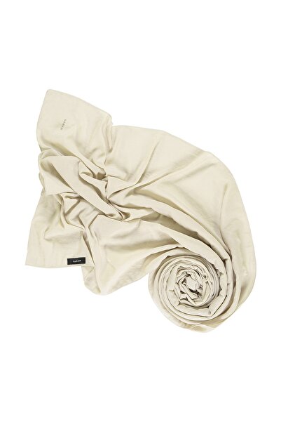 Sarar Ekru %100 Pamuk Brıght Cool Shawl