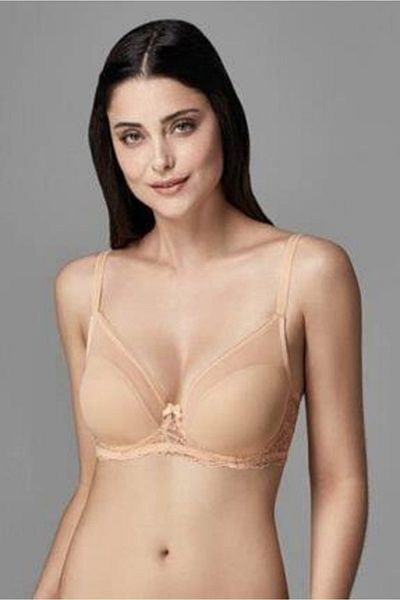 Eros Women's Ersk300 Venus Gathering Cup Single Bra Minimizer Bra 01050