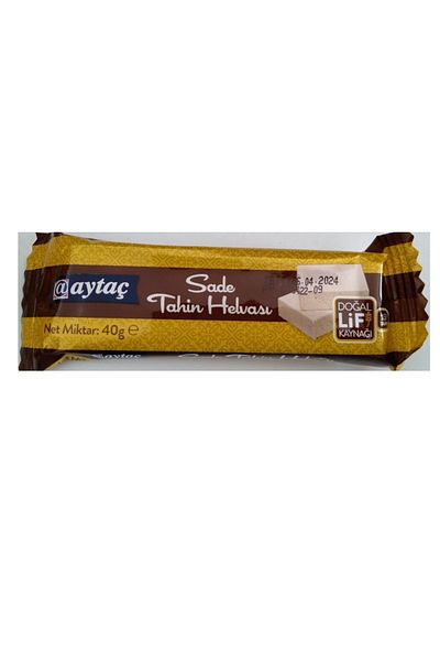 Kezeyce Plain Tahini Halva 40 G. X 24 Pieces