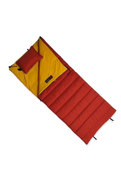 Naturecamp Sac de dormit căptușit Oga 350 Orange -15 grade