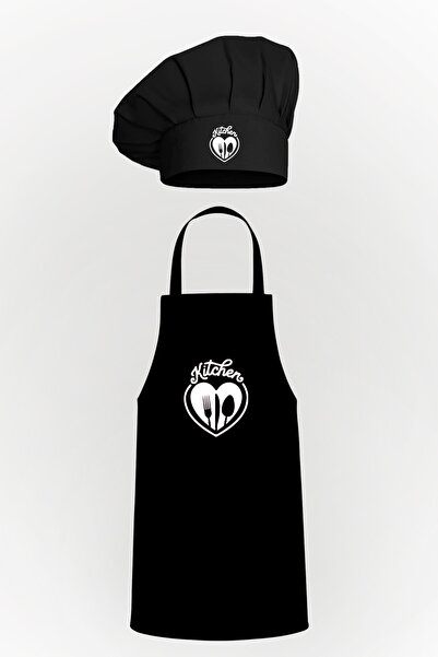 Tasarım Trend تصميم مطبخ مكتوب على شكل عظمة الفطر ومريلة المطبخ