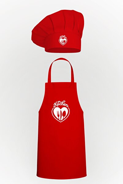 Tasarım Trend تصميم مطبخ مكتوب على شكل عظمة الفطر ومريلة المطبخ