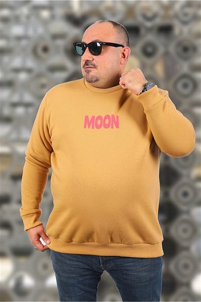 Starbattal Ανδρικό Sweat Moon 22731 Mink Plus Size