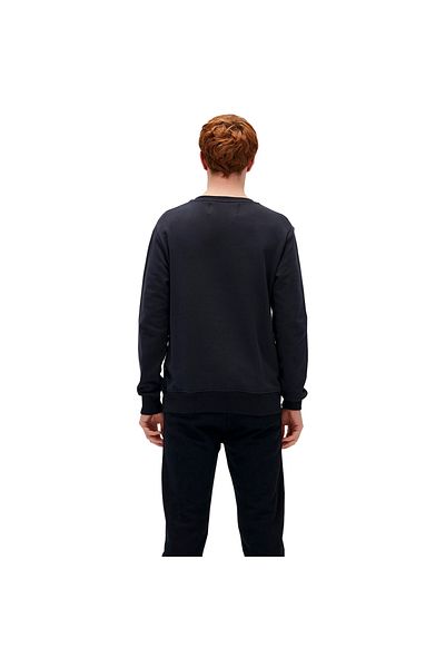 Bad Bear سترة رجالية من Presage Crewneck باللون الأزرق الداكن