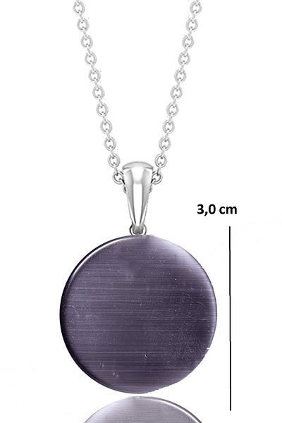 Tesbih Atölyesi Certified Raw Gray Agate Stone Necklace - Aaa Quality