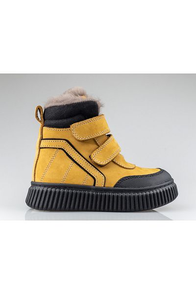 JOJO KIDS Αγόρι, Κορίτσι, Unisex Ορθοπεδικές Γνήσιες Δερμάτινες Μπότες, Γνήσιες Μπότες από Γούνα Αρνιού Εσωτερικά
